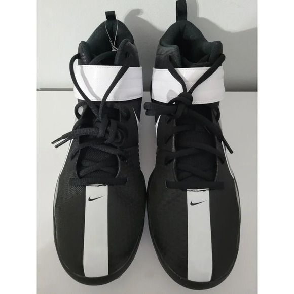 Nike Force Trout 7 Pro MCS Black White Baseball Cleats Men's Size 12 Brand New - Picture 9 of 16